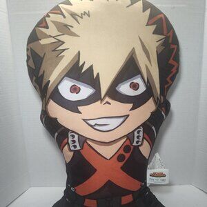 My Hero Academia Katsuki Bakugo Pal-O Pillow Plush 19” Double-Sided Volume 1 NWT